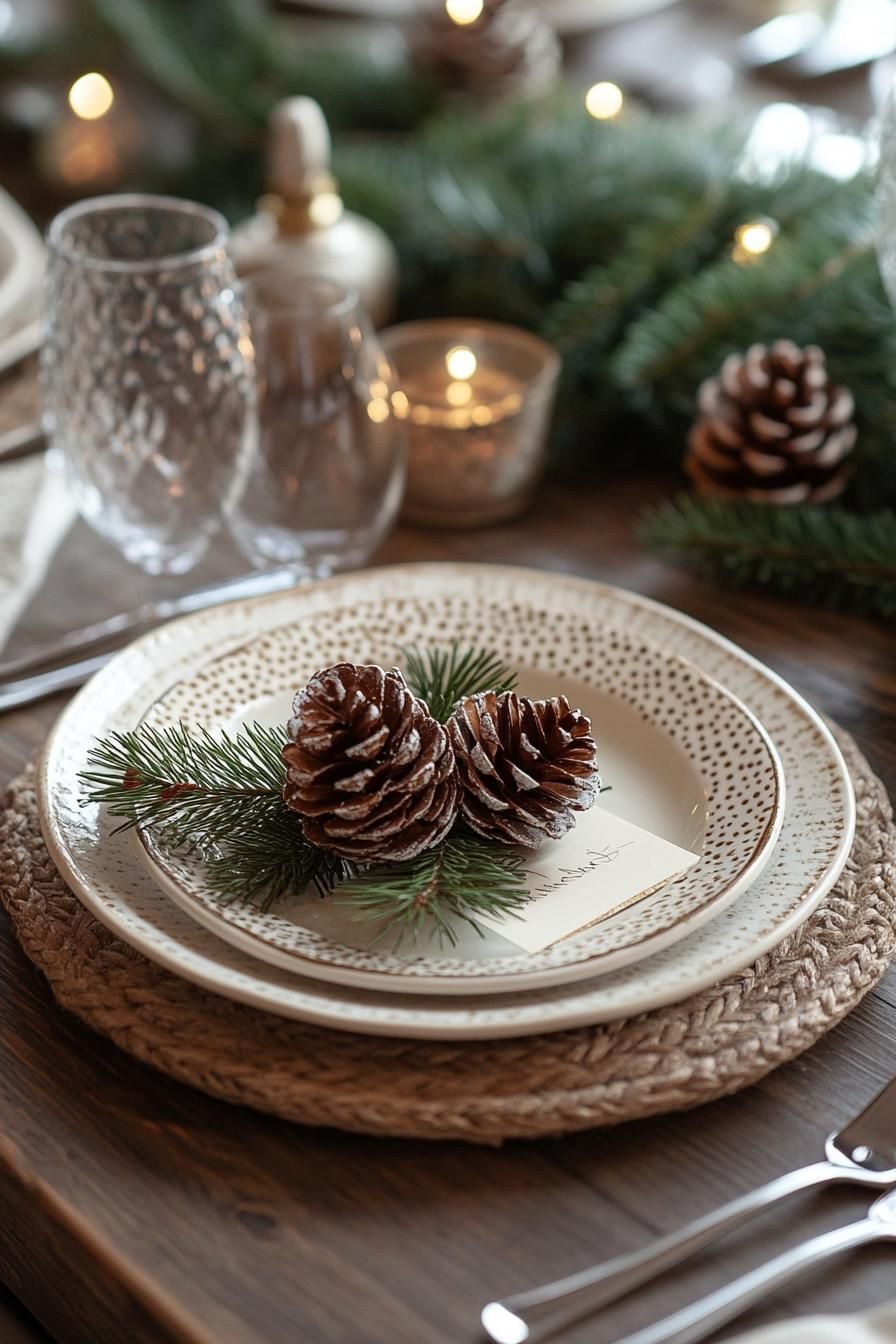 17. Woodland Table Runner Decor
