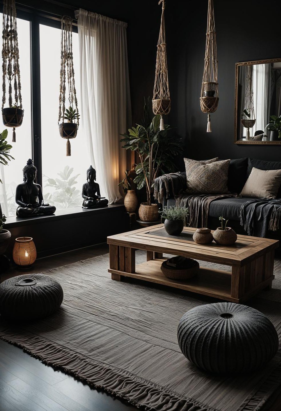 19. Zen-Style Boho Living Room - photo 3