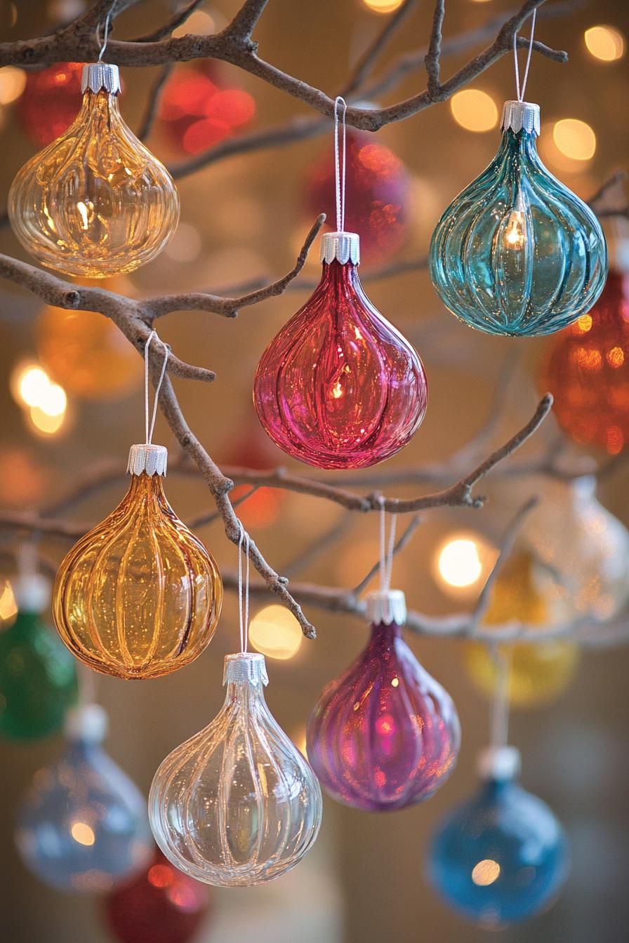 8. Elegant Hand-Blown Glass Bauble Ideas