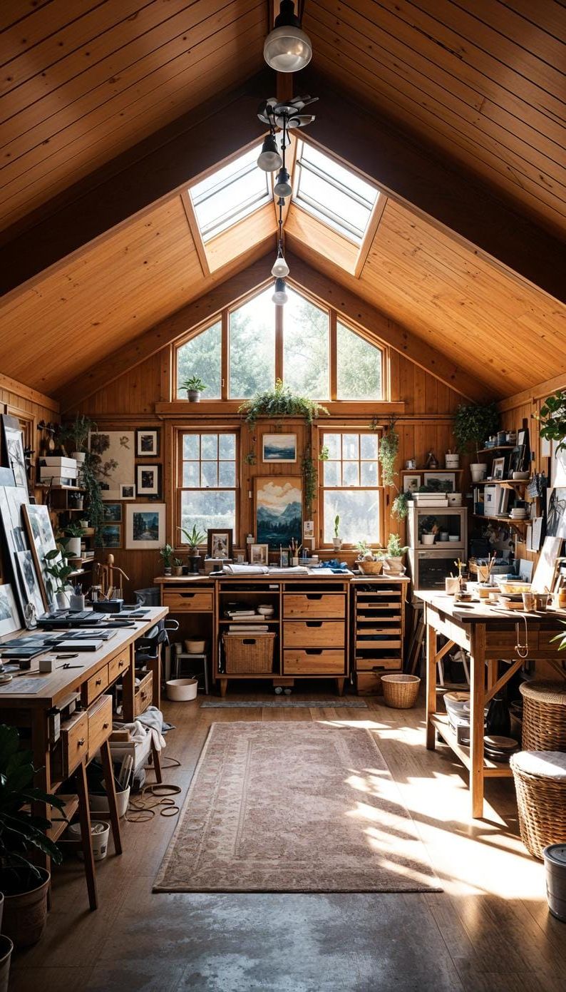 10. Cozy Studio Retreat with Wood Ceiling and Skylight - photo 4