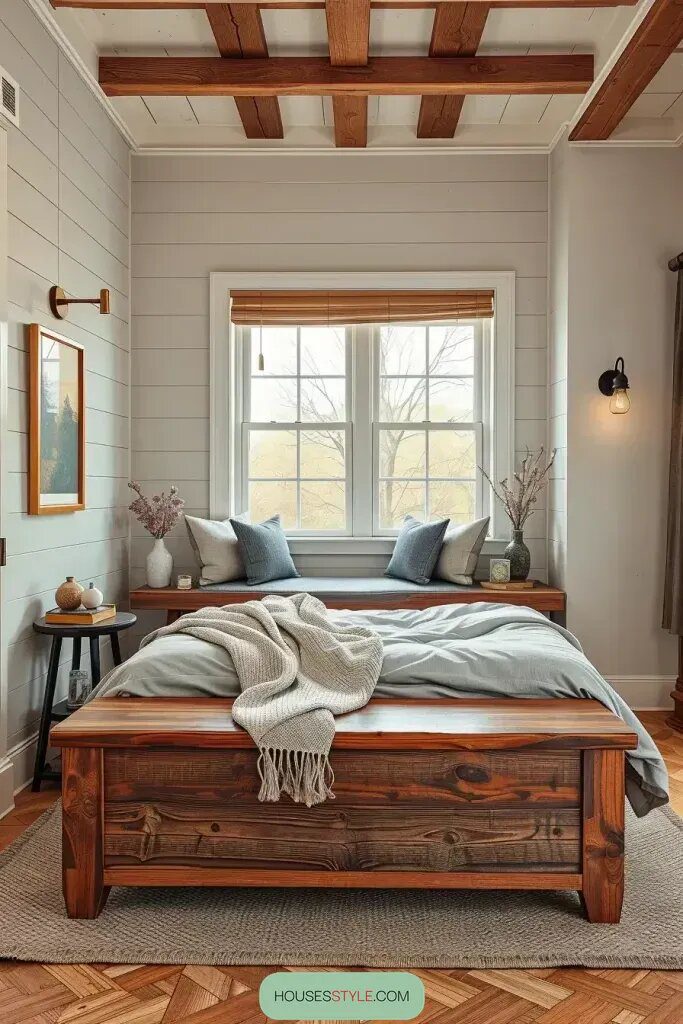 Cozy Rustic Benches and Seating Nooks - photo 2