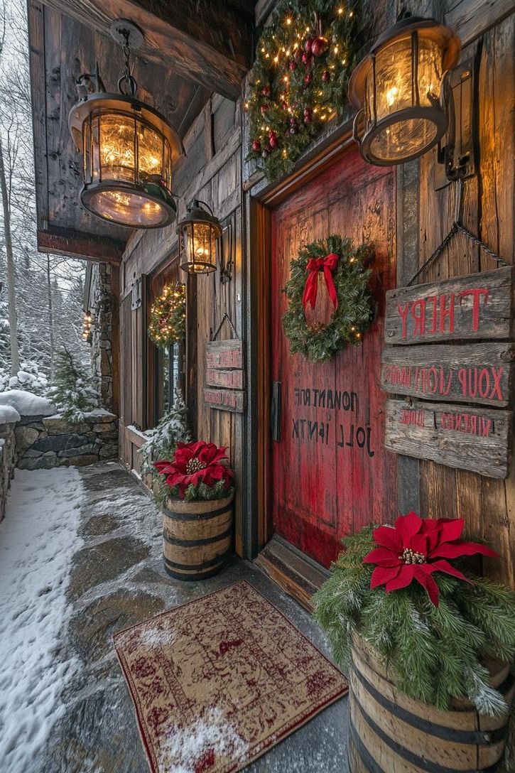 8. Rustic Wooden Signs With Festive Quotes - photo 2
