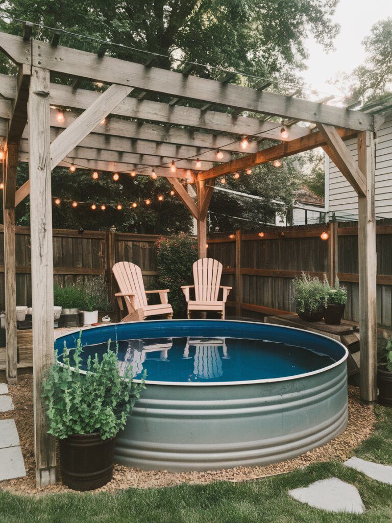 11. Pool Party Entertainment Setup