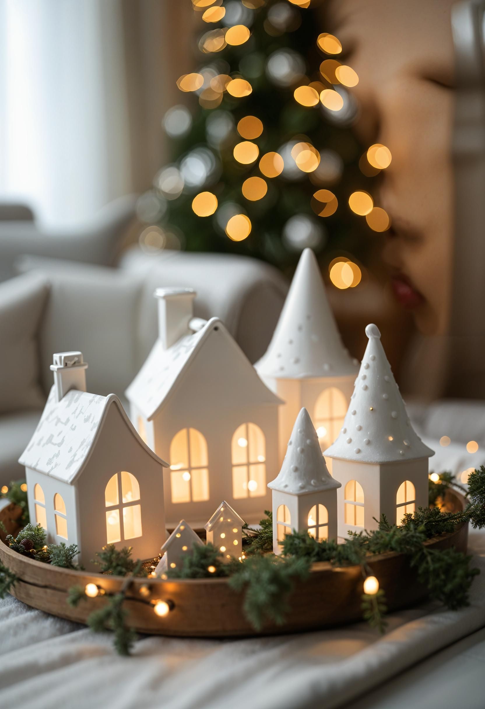 3. Cozy Ceramic Christmas Houses - photo 2
