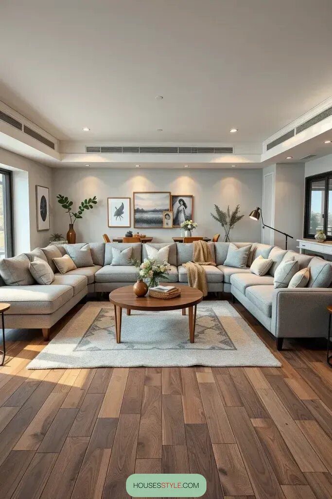Comfy Sectional Sofas Built for Family Snuggling