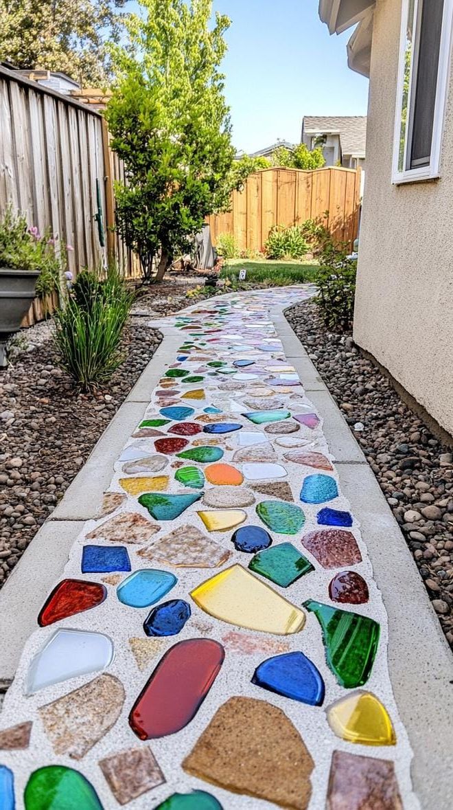 10. Sustainable Garden Pathway Materials