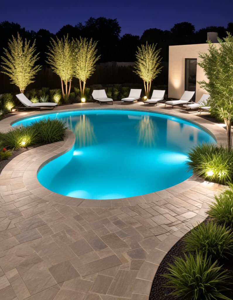 Round Pool Designs for a Modern Outdoor Look - photo 2