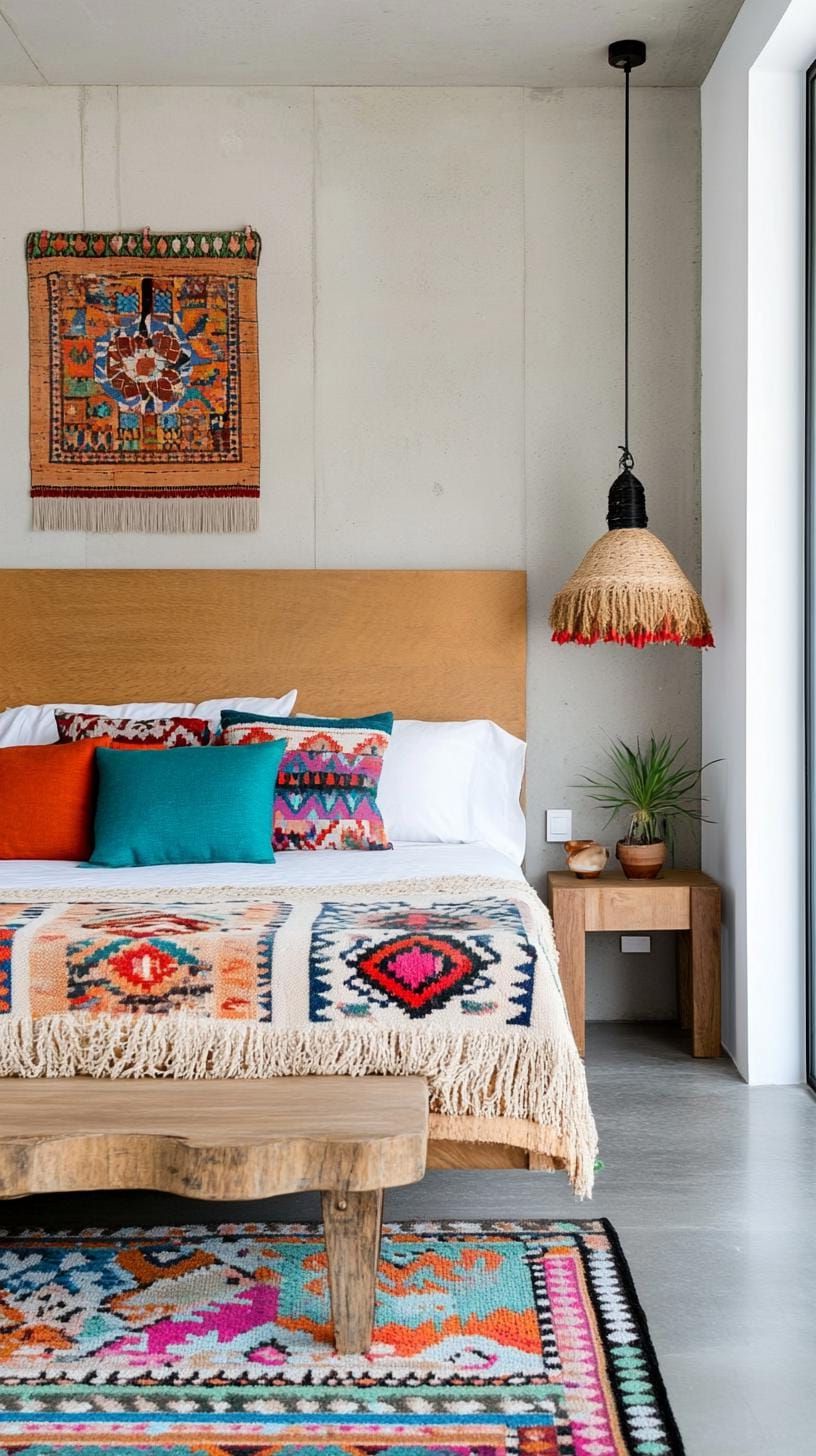 17. Eclectic Bedroom Style Mix - photo 2