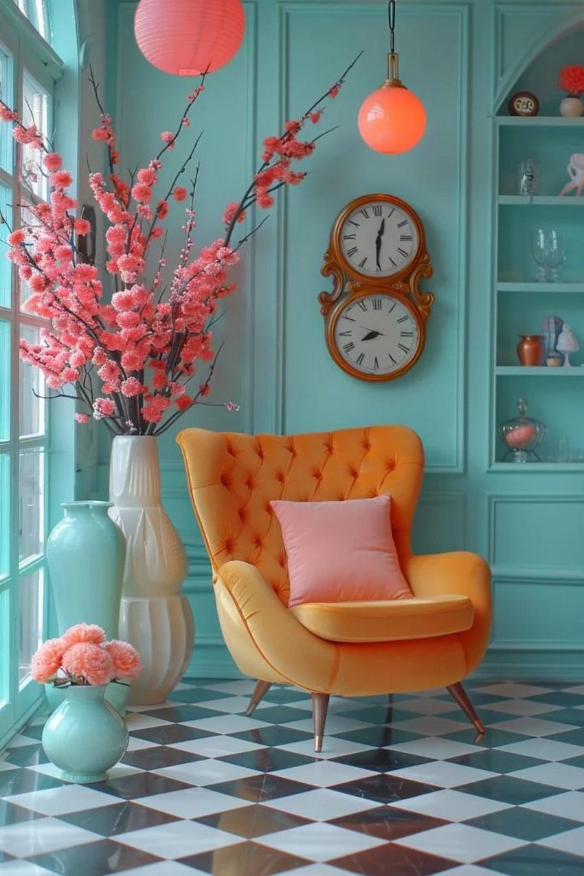 9. Soft Pastel Decor Touches