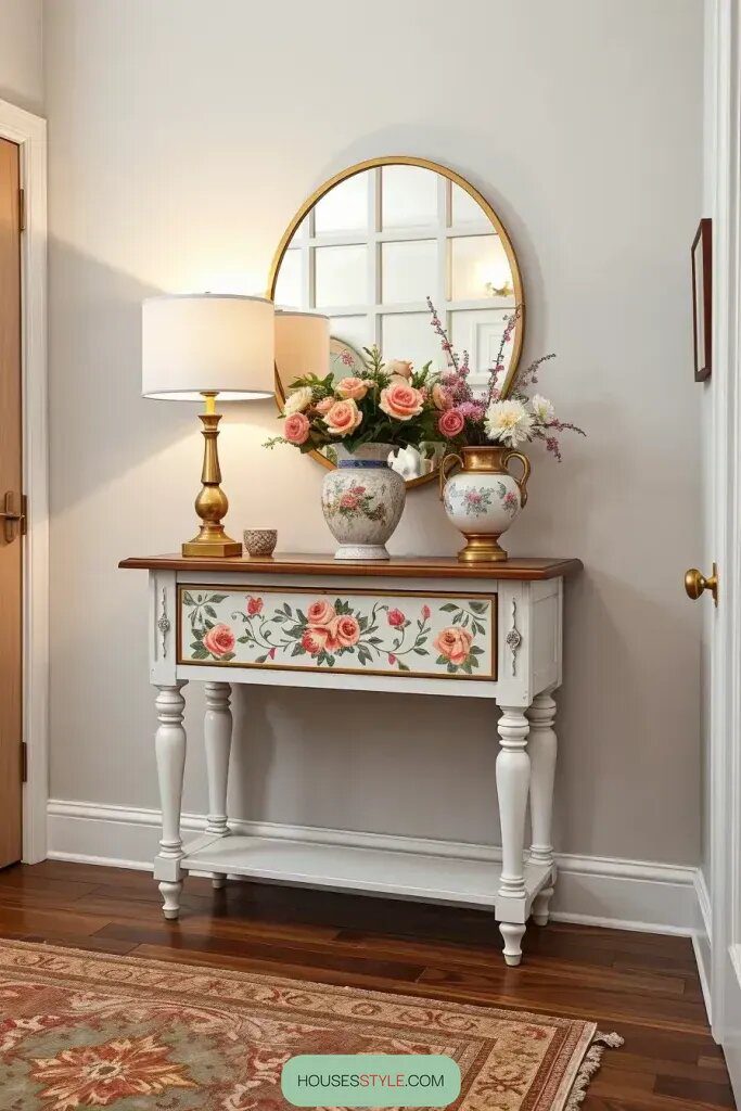 Painted Drawer Fronts and Legs as Accent Furniture