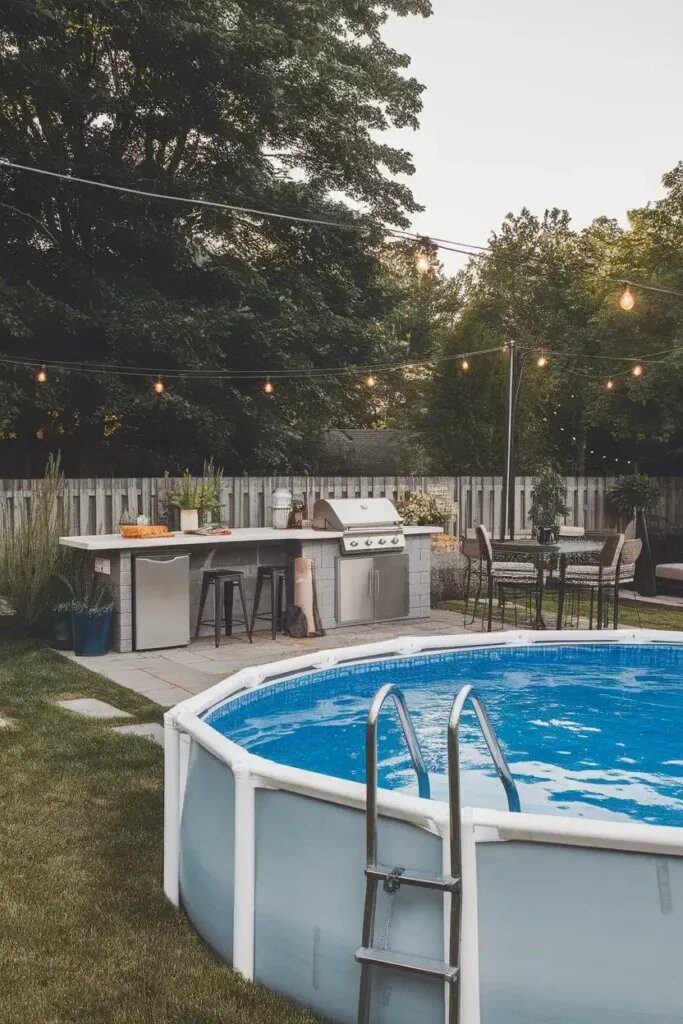Pair an Outdoor Kitchen With Your Pool