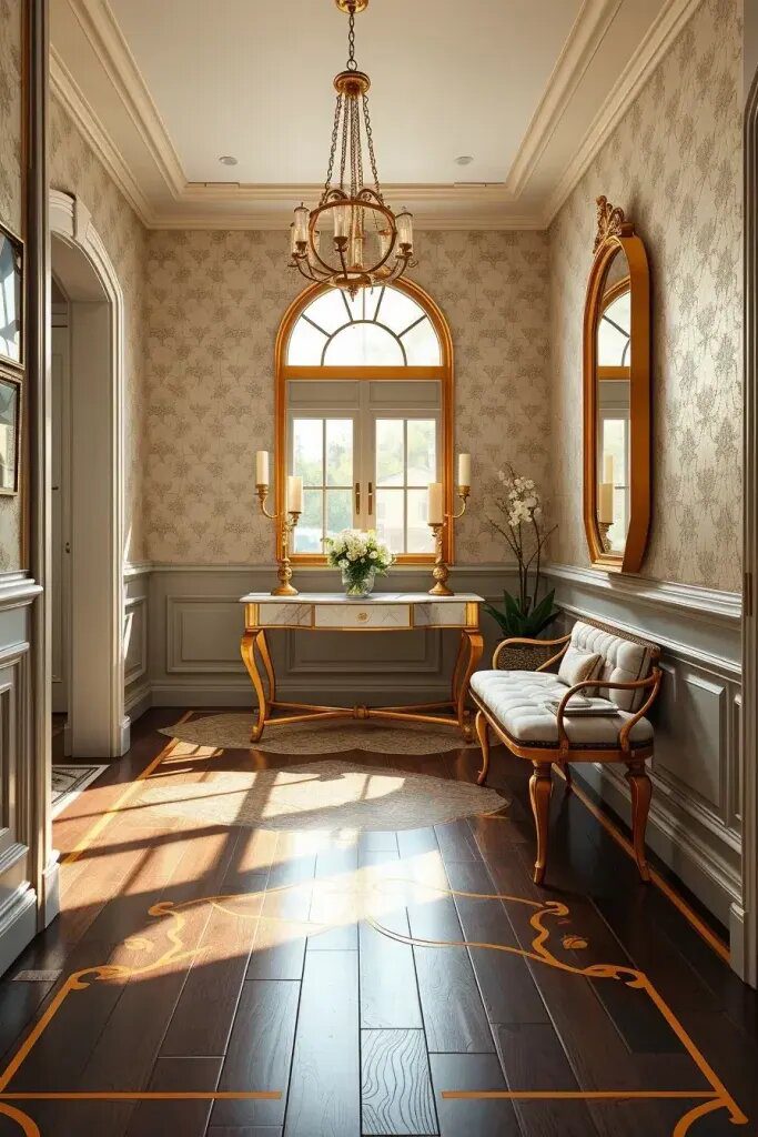 Subtle Gold Accents for a Glam Touch