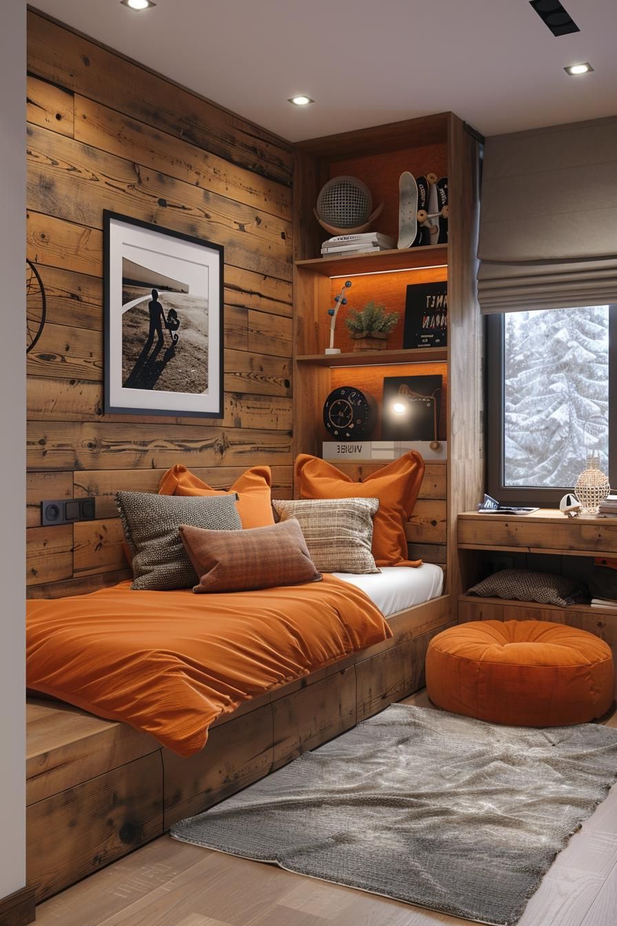 5. Sporty Dorm Room Wall Display - photo 3