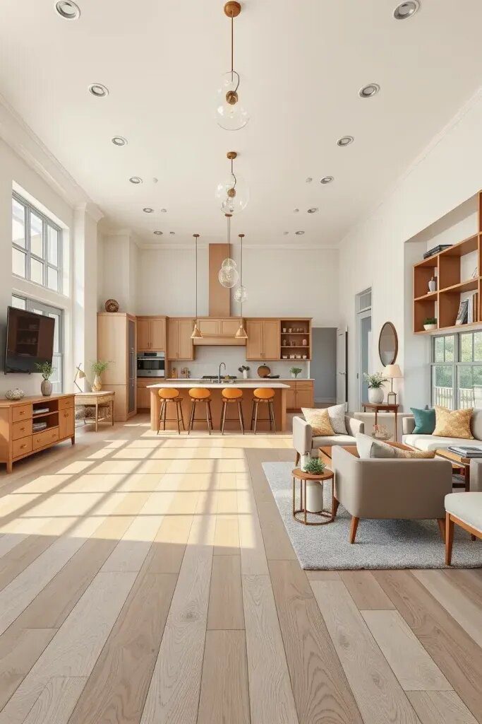 9. Open-Concept Living Spaces With Matching Styles - photo 2