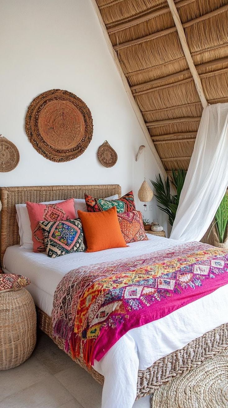 4. Incorporate Vibrant Bohemian Textures