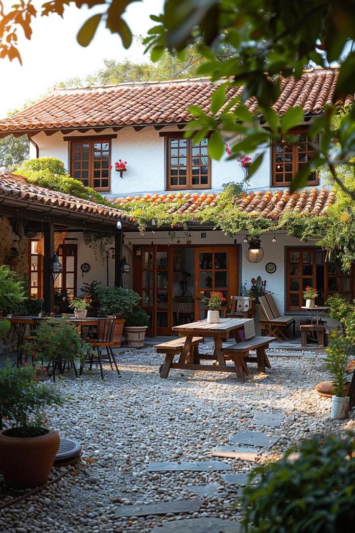 18. Classic Rustic Gravel Patio Looks - photo 2