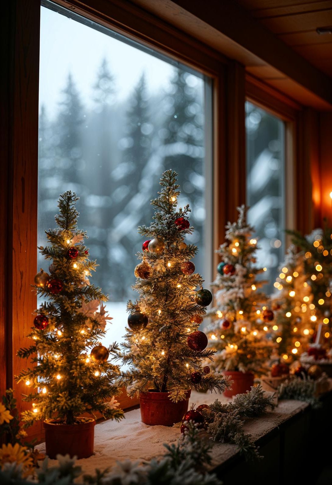 2. Tiny Christmas Trees for Apartments