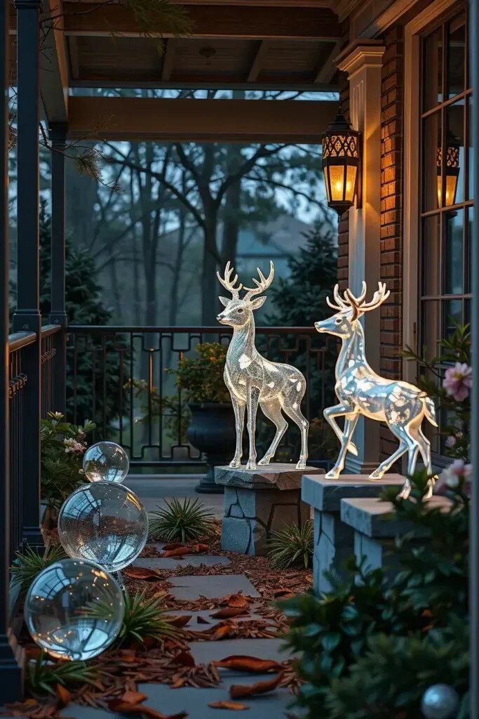 Crystal Deer That Catch the Dusk Light - photo 2
