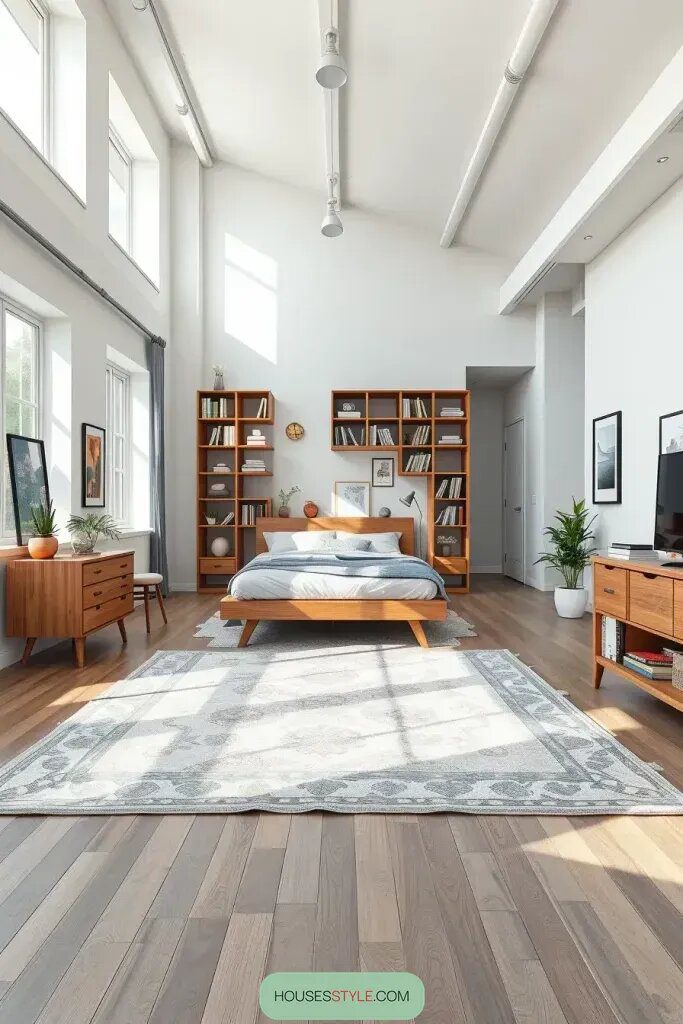 How to Create an Open Concept Bedroom