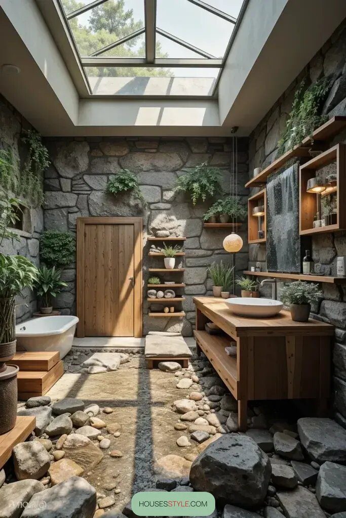 Pairing Natural Stone with Flowing Water Features