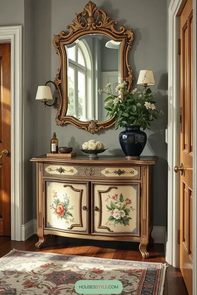 Vintage-Inspired Decor Ideas for a Creative Entryway - photo 2