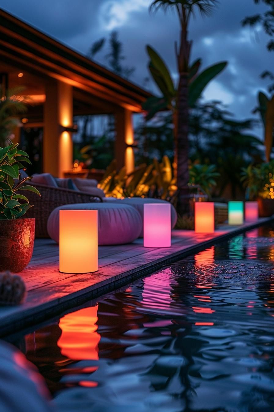 10. Glowing LED Pool Float Ideas - photo 3