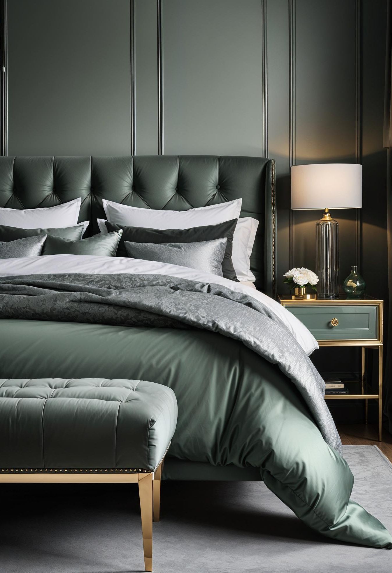 21. Royal Styling in Green and Silver - photo 2