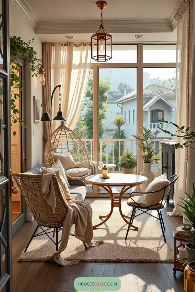Small Balcony Ideas With Lounge-Worthy Appeal - photo 2