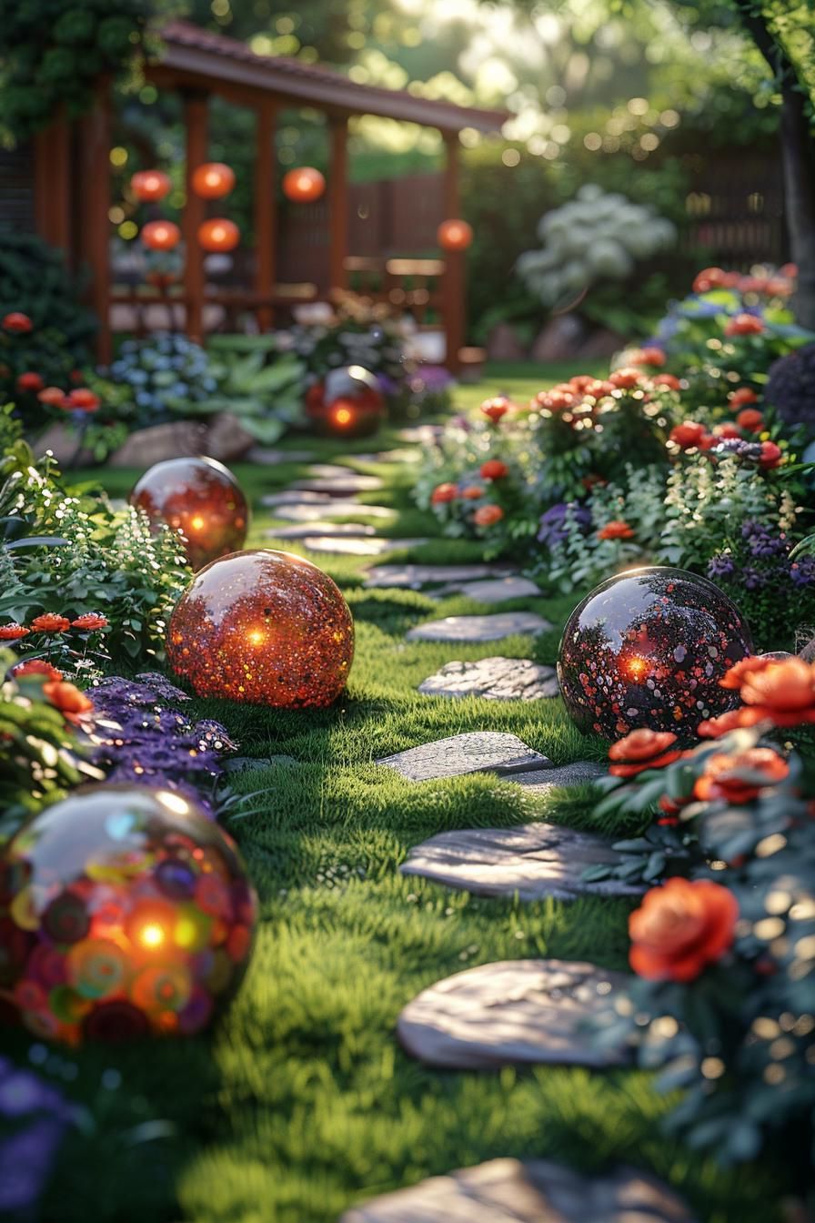 13. DIY Marble Garden Ball Ideas - photo 3