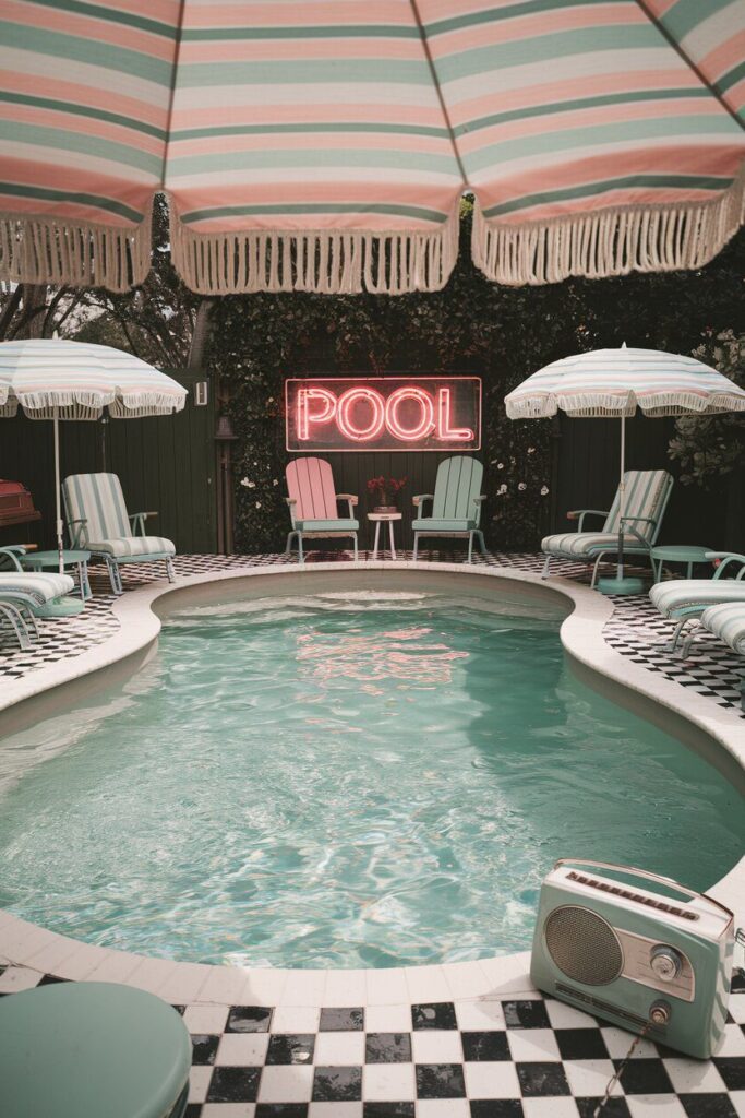 9. Bring Back the Nostalgic Backyard Pool Feels