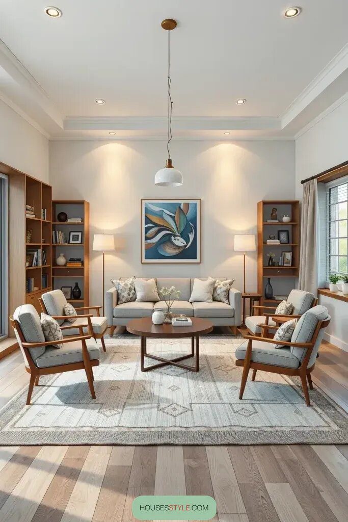 Floating Furniture Layouts To Open Up A Room