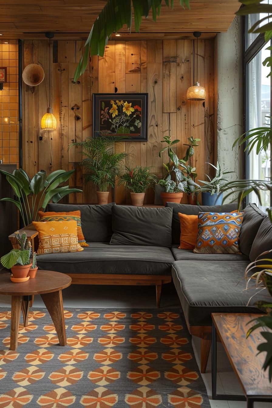 1. Teak Wood Seating for a Chic Look - photo 2