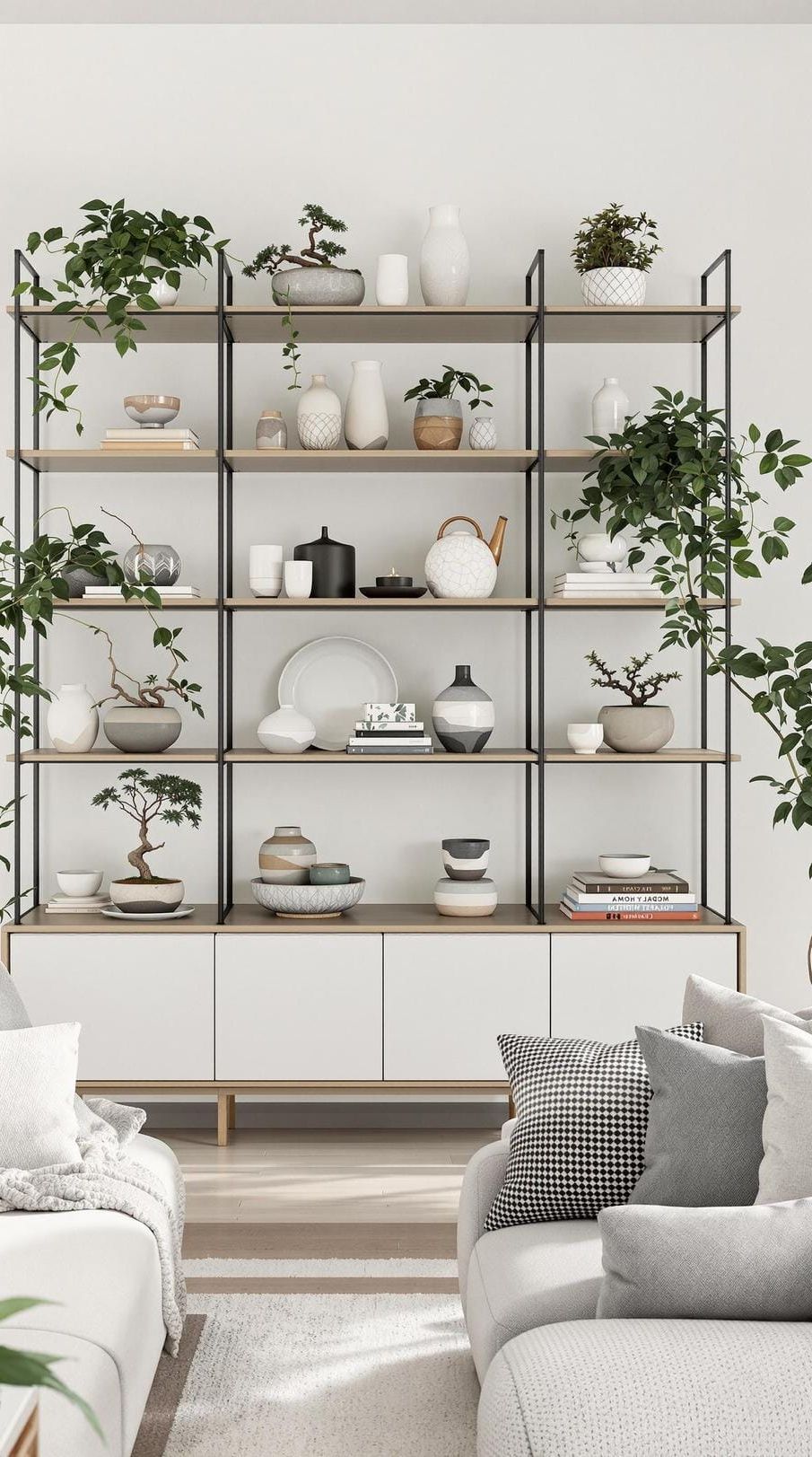 3. Calm Shelving for Ceramics and Bonsai Trees - photo 3