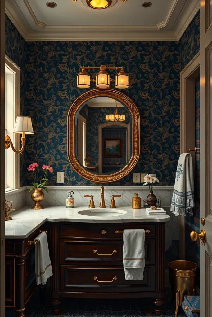 How to Get Ralph Lauren's Classic Wallpaper Look