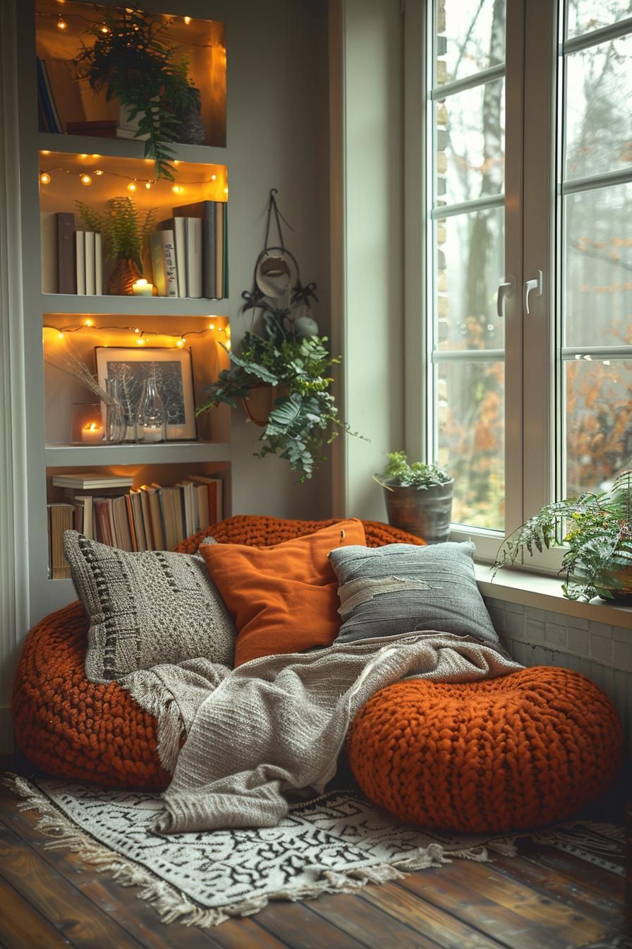 11. Cozy Reading Nook Setup - photo 3