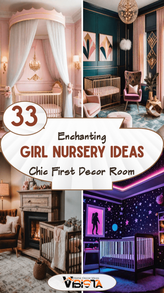 33 Enchanting Girl Nursery Ideas: Chic Decor for Her First Room