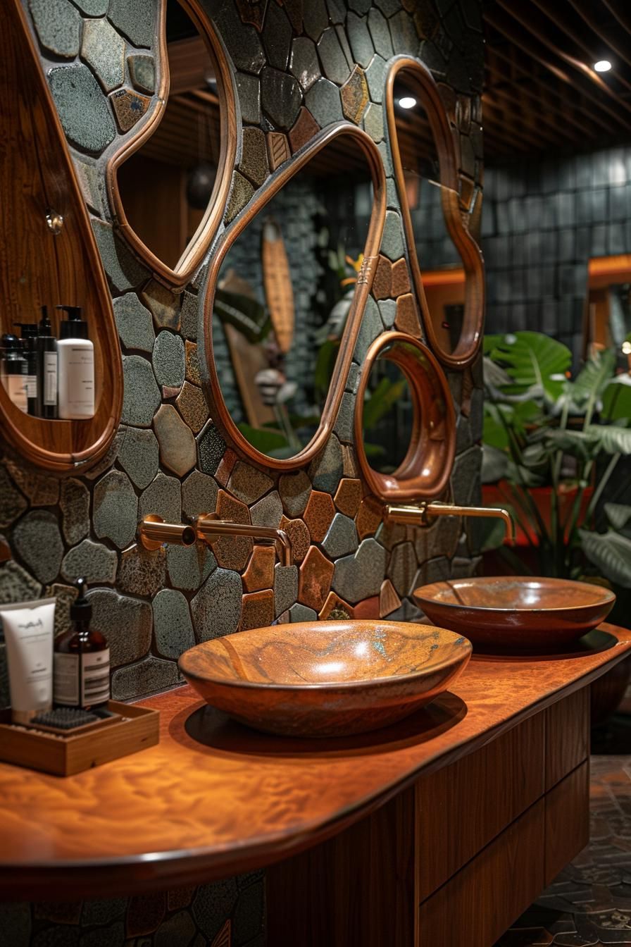 11. Retro Mosaic Wall Ideas - photo 2