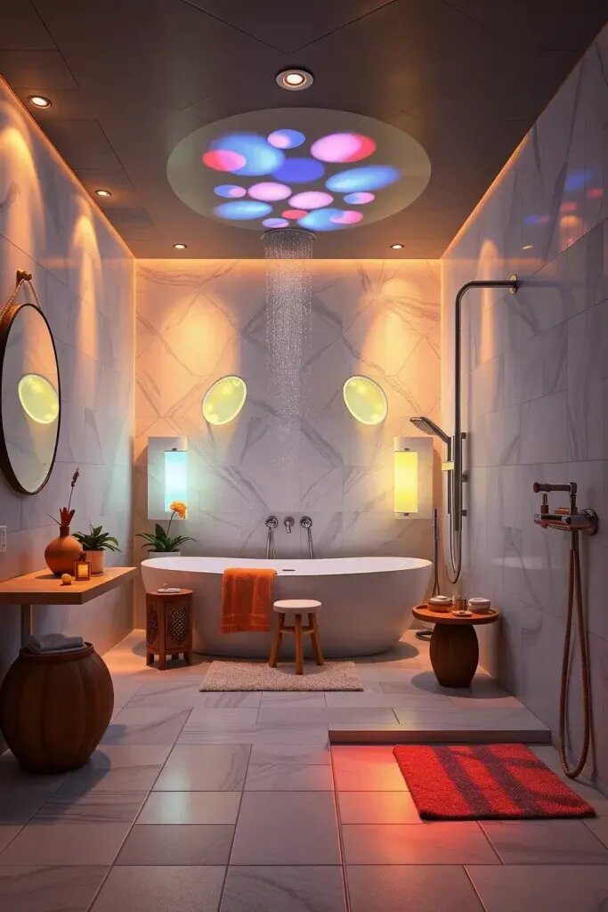 Bathrooms Designed Around All Five Senses