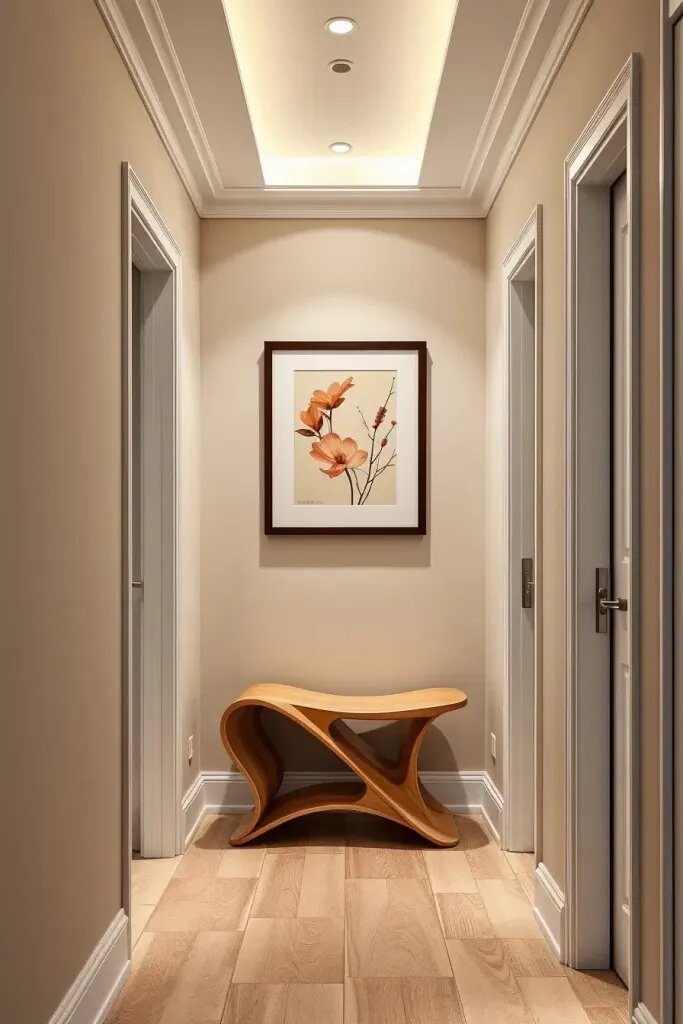 Sculptural Seating Ideas for a Unique Hallway