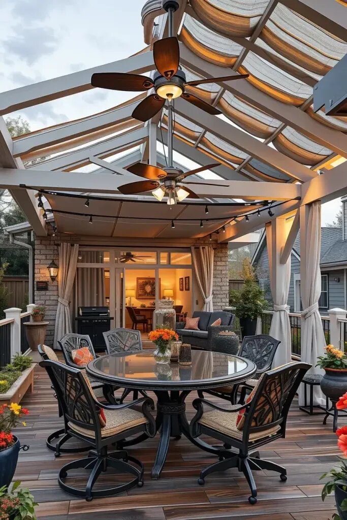 Covered Dining Areas Built For Any Weather