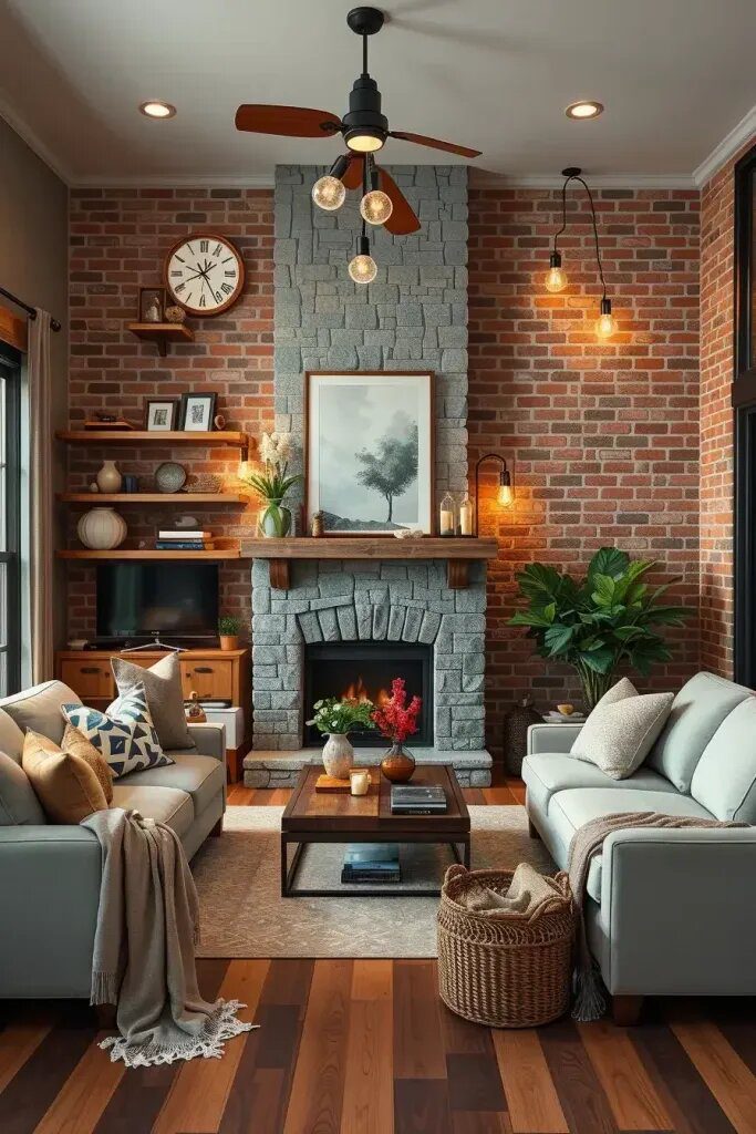Stone and Brick as Design Elements