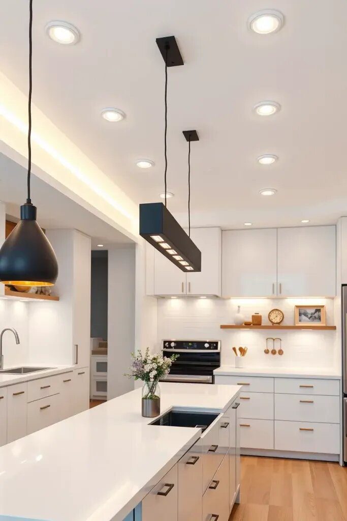 Trim Lighting Strips for a Cleaner Look