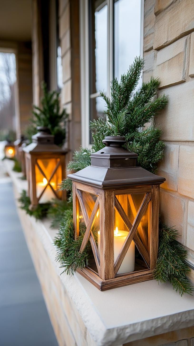 14. Vintage Lantern Porch Display Tips - photo 2