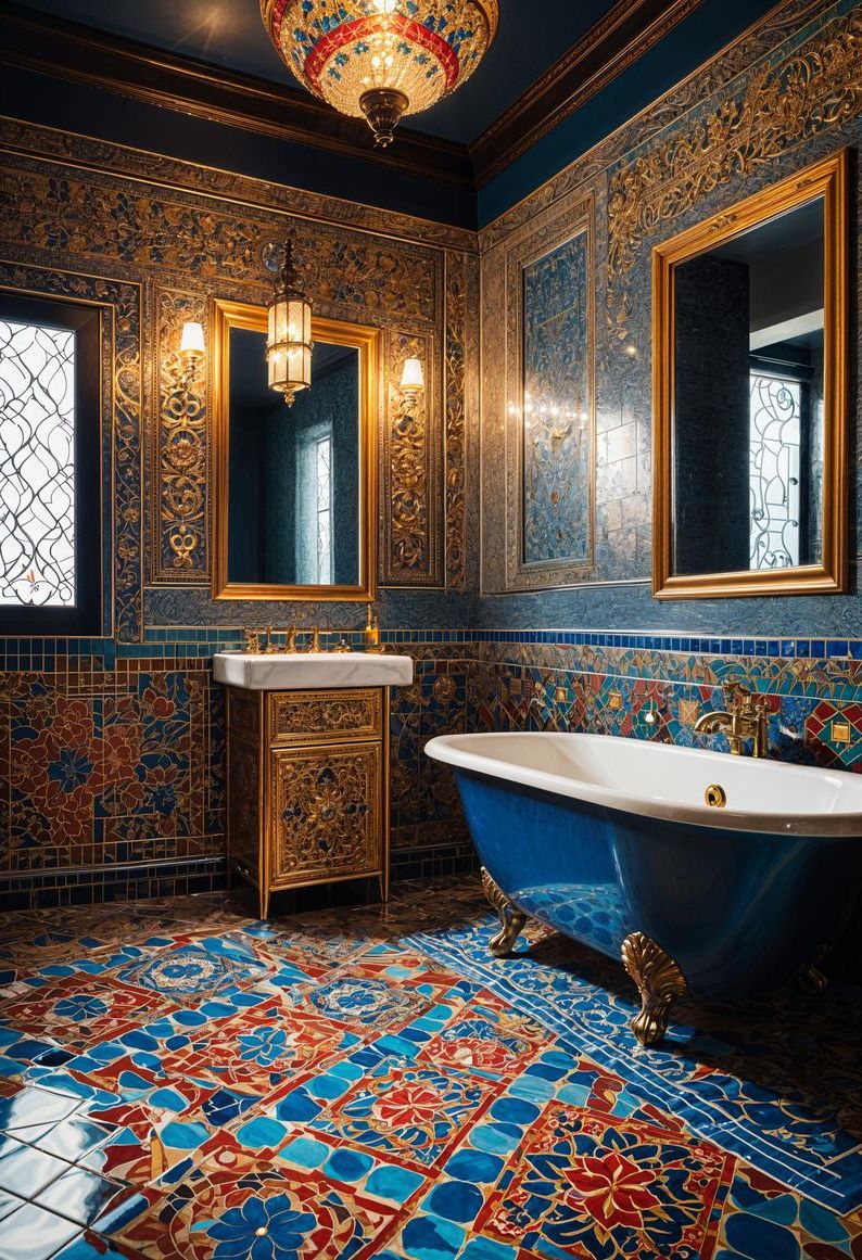 2. Vibrant Moroccan Tile Accents - photo 3
