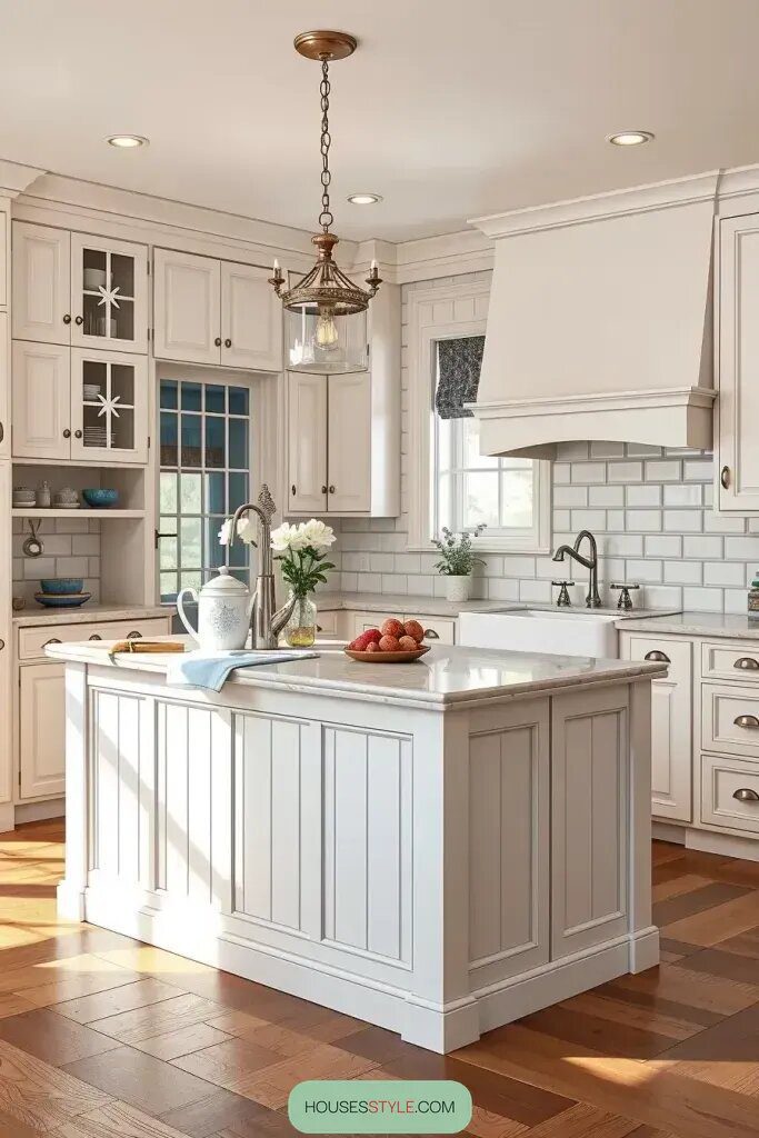 Beadboard Details for Subtle Kitchen Style - photo 2
