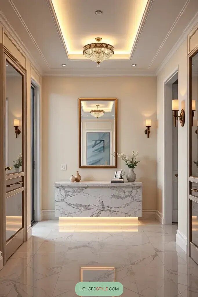 Lighting Choices That Brighten a Hallway - photo 2
