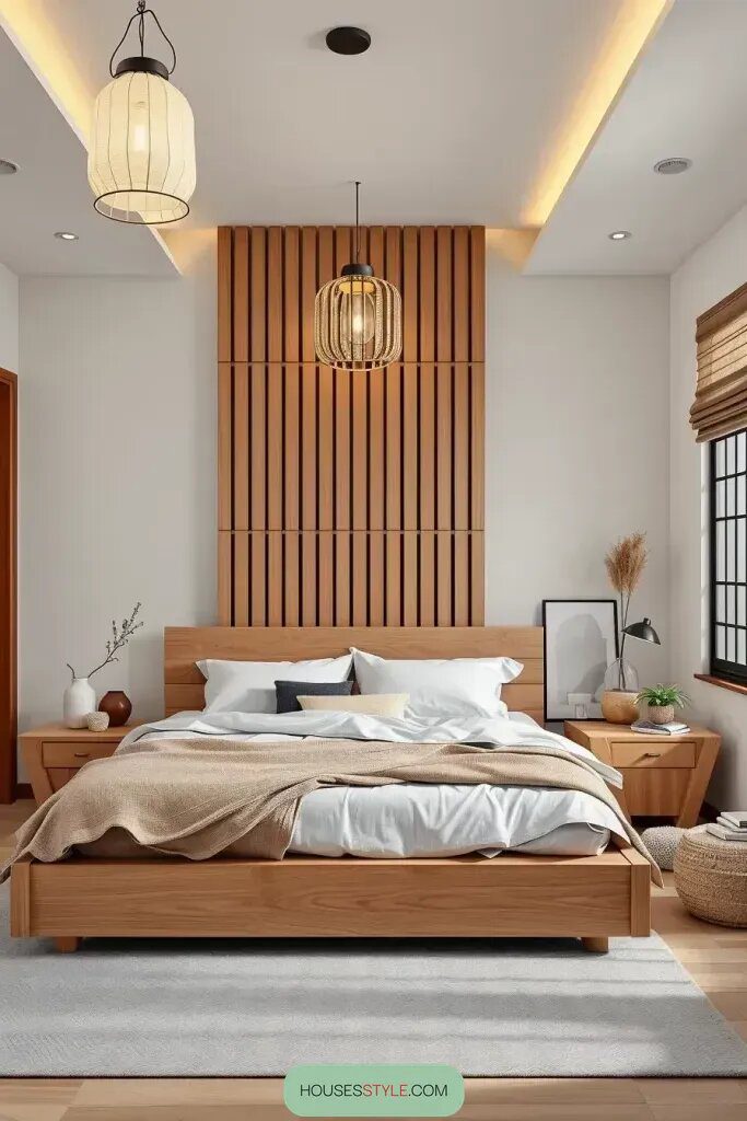 Wooden Slat Accent Walls for a Natural Look - photo 2