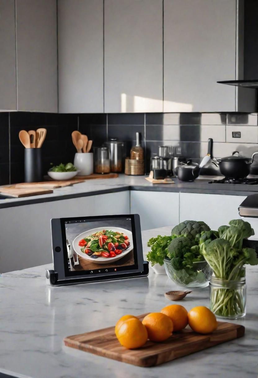 28. A Recipe Holder for Tight Kitchen Counters