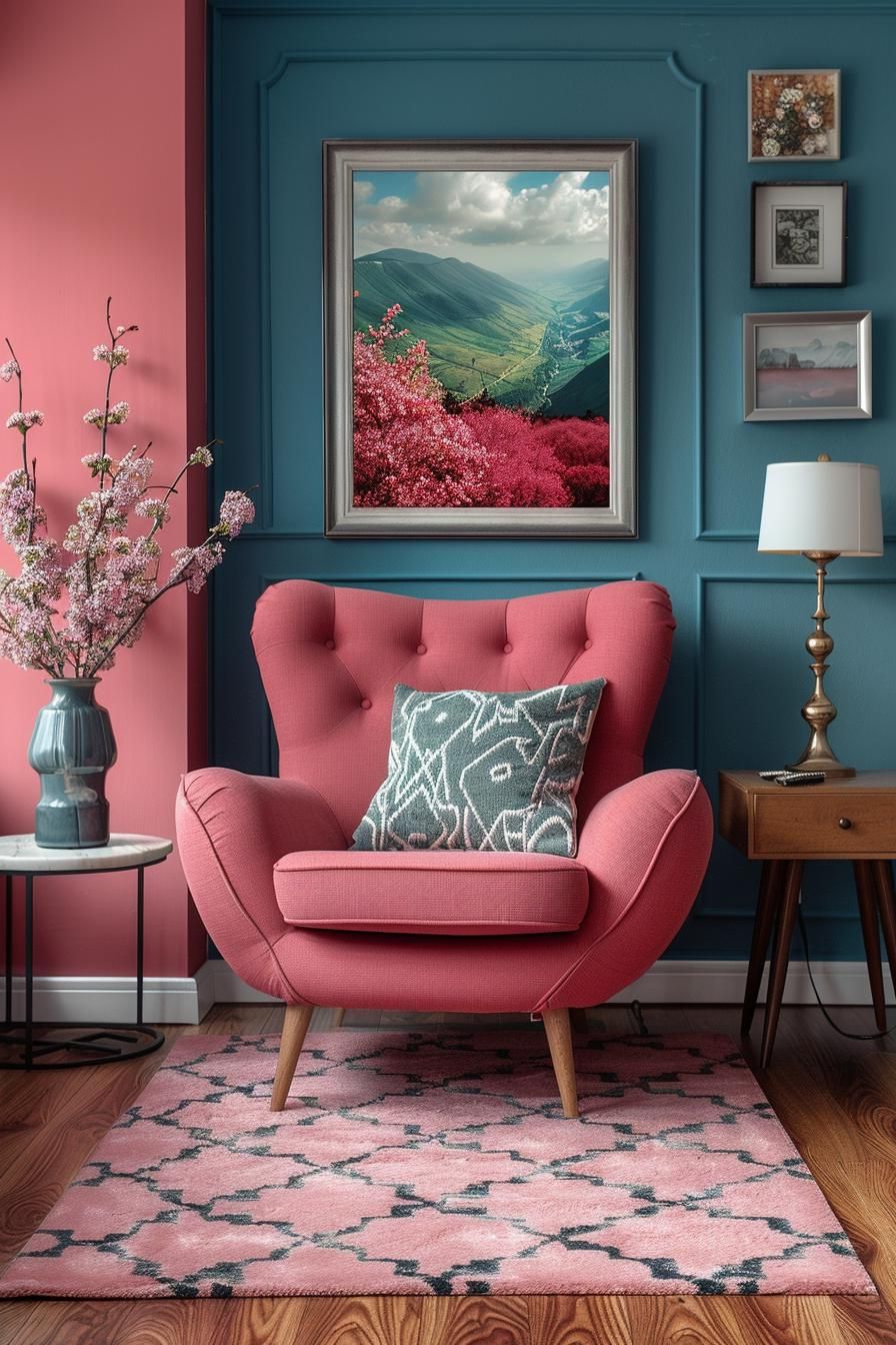 17. Fusion Style for Boho and Mid-Century Decor