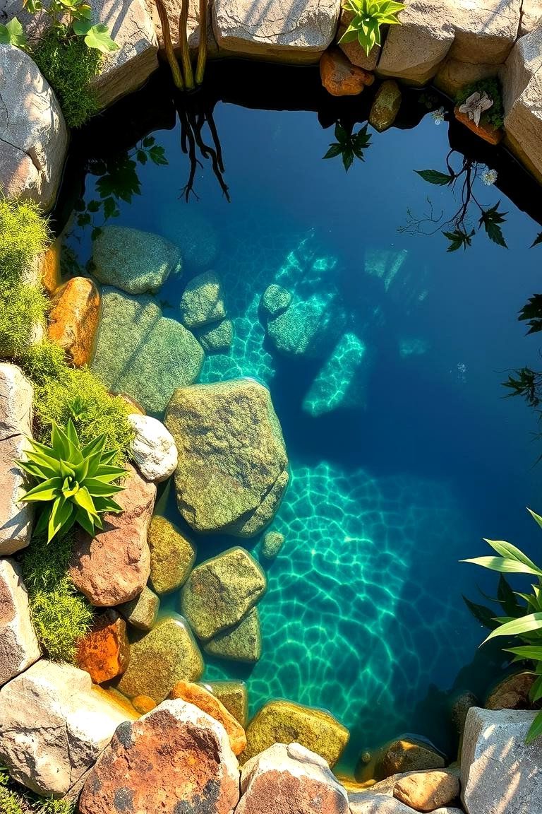 8. Sustainable Natural Plunge Pool